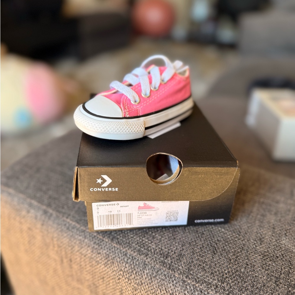 Converse Kids Pink Sneakers